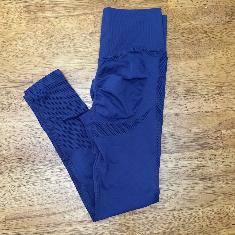 Blue leggings M